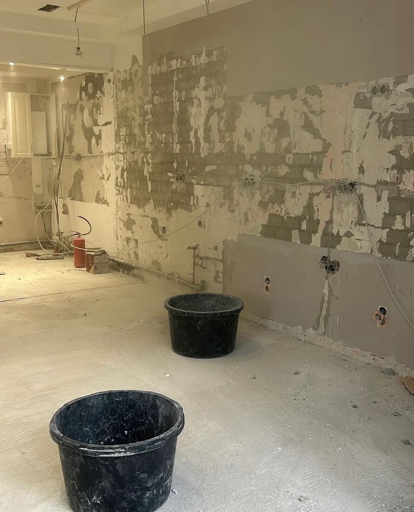 Leerer Raum nach der Wohnungsauflösung